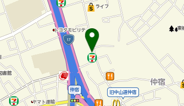 WASHハウス 板橋仲宿店の地図画像