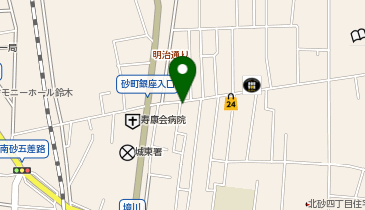 WASHハウス 江東砂町銀座店の地図画像
