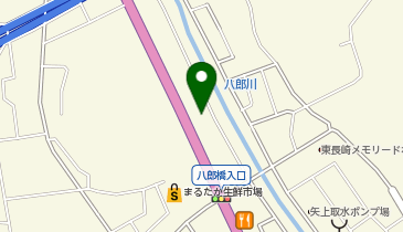 WASHハウス 長崎平間店の地図画像