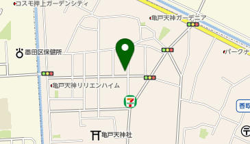 WASHハウス 江東亀戸店の地図画像