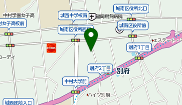 WASHハウス 福岡別府3丁目店の地図画像