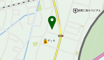 WASHハウス 倉敷中島店の地図画像