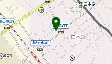 WASHハウス 大野城白木原店の地図画像