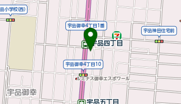 WASHハウス 広島宇品神田店の地図画像