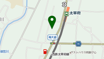 WASHハウス 梅大路店の地図画像