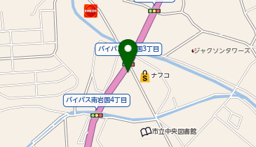 WASHハウス 岩国南岩国店の地図画像