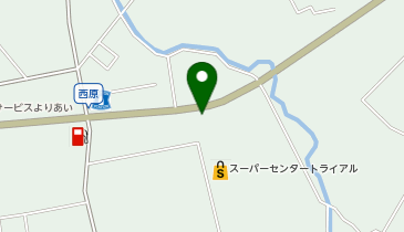 WASHハウス トライアル甘木店の地図画像