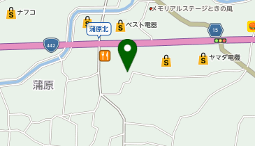 WASHハウス トライアル八女店の地図画像