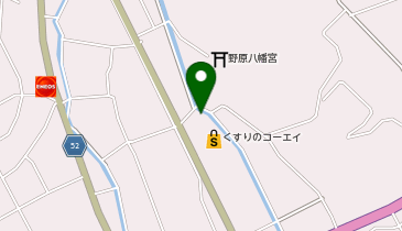 WASHハウス 田川大任店の地図画像