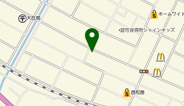 WASHハウス 大分大在店の地図画像