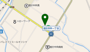 WASHハウス 国分中央1丁目店の地図画像