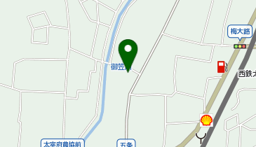 WASHハウス 太宰府五条店の地図画像