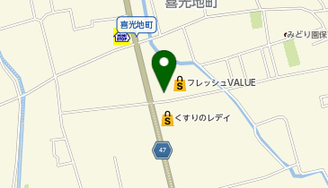 WASHハウス フレッシュバリュー喜光地店の地図画像