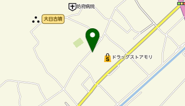 WASHハウス ドラモリ防府高井店の地図画像