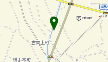 WASHハウス 八代大村店の地図画像