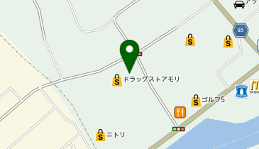 WASHハウス ドラモリうるま具志川店の地図画像