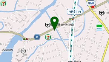 WASHハウス 曰佐店の地図画像