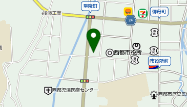 WASHハウス 宮崎西都店の地図画像