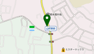 WASHハウス 熊本池田店の地図画像