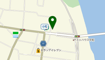 WASHハウス 小松店の地図画像