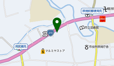 WASHハウス 挾間店の地図画像