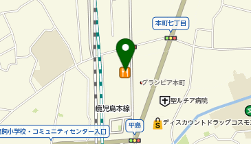 リンガーハット 久留米梅満店の地図画像