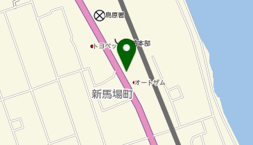 リンガーハット 島原店の地図画像