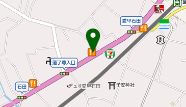 リンガーハット 伊勢原石田店の地図画像