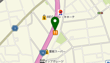 リンガーハット 春日部豊春店の地図画像