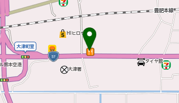 リンガーハット 熊本大津店の地図画像