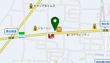 リンガーハット 保谷本町店の地図画像