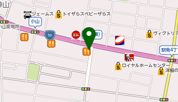 リンガーハット 栃木小山店の地図画像