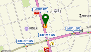 リンガーハット 熊本山鹿店の地図画像