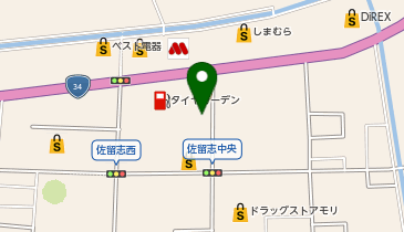 リンガーハット 佐賀江北店の地図画像
