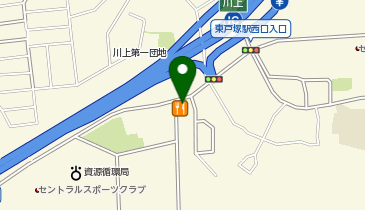 リンガーハット 横浜川上インター店の地図画像