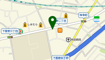 リンガーハット 小倉富野店の地図画像