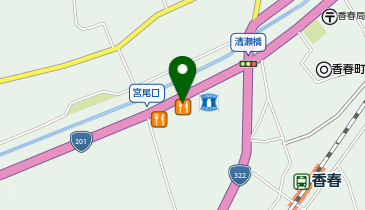 リンガーハット 田川香春店の地図画像