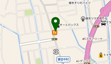 リンガーハット 厚木妻田店の地図画像