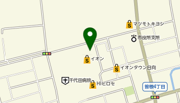 リンガーハット イオン日向店の地図画像
