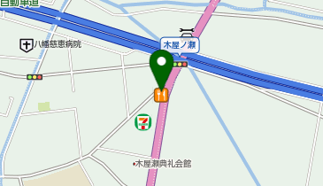 リンガーハット 八幡木屋瀬店の地図画像