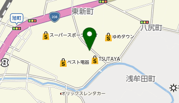 リンガーハット ゆめタウン大牟田店の地図画像