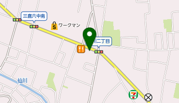 リンガーハット 三鷹新川店の地図画像