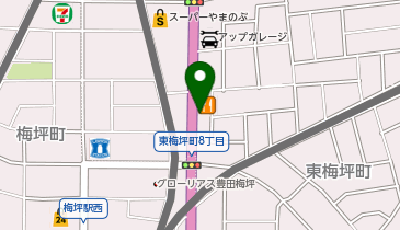 リンガーハット 豊田梅坪店の地図画像