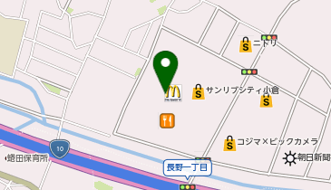リンガーハット サンリブシティ小倉店の地図画像