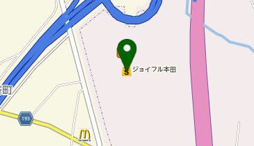 リンガーハット ジョイフル本田宇都宮店の地図画像