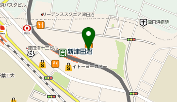 リンガーハット イオンモール津田沼店の地図画像