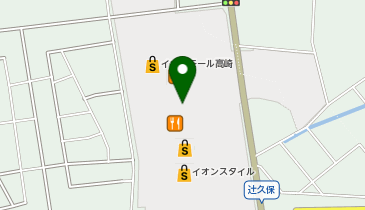 リンガーハット イオンモール高崎店の地図画像