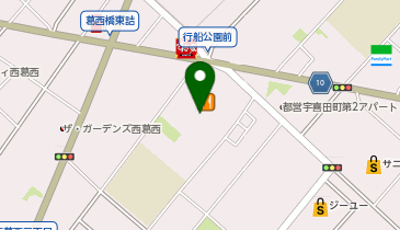 リンガーハット イオン葛西店の地図画像