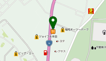 リンガーハット 稲毛オーツーパーク店の地図画像