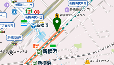 リンガーハット 新横浜北口店の地図画像